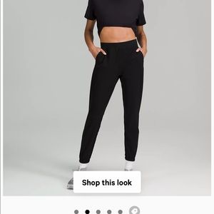 Lululemon Adapted State High Rise Joggers— worn twice —fit big—perfect condition